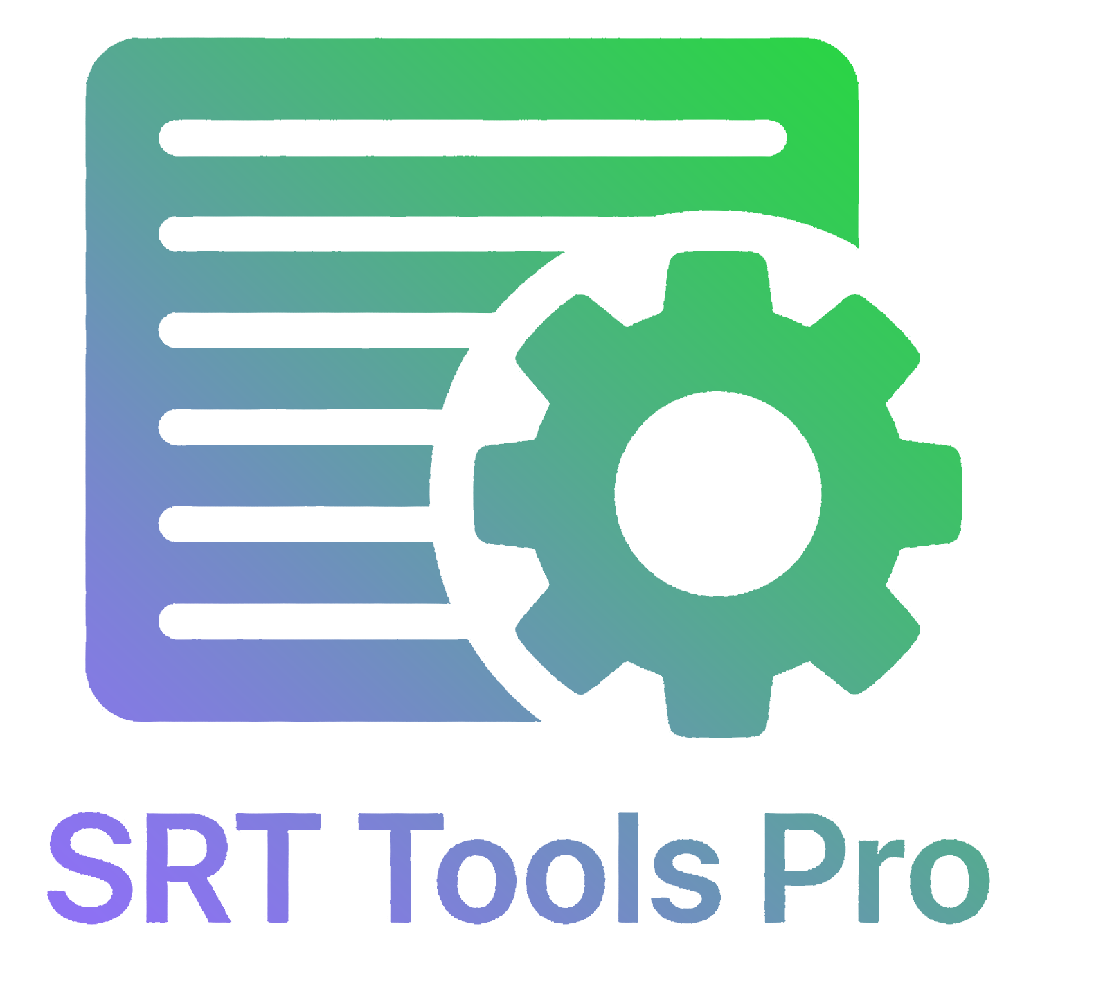 SRT Editor Pro Logo
